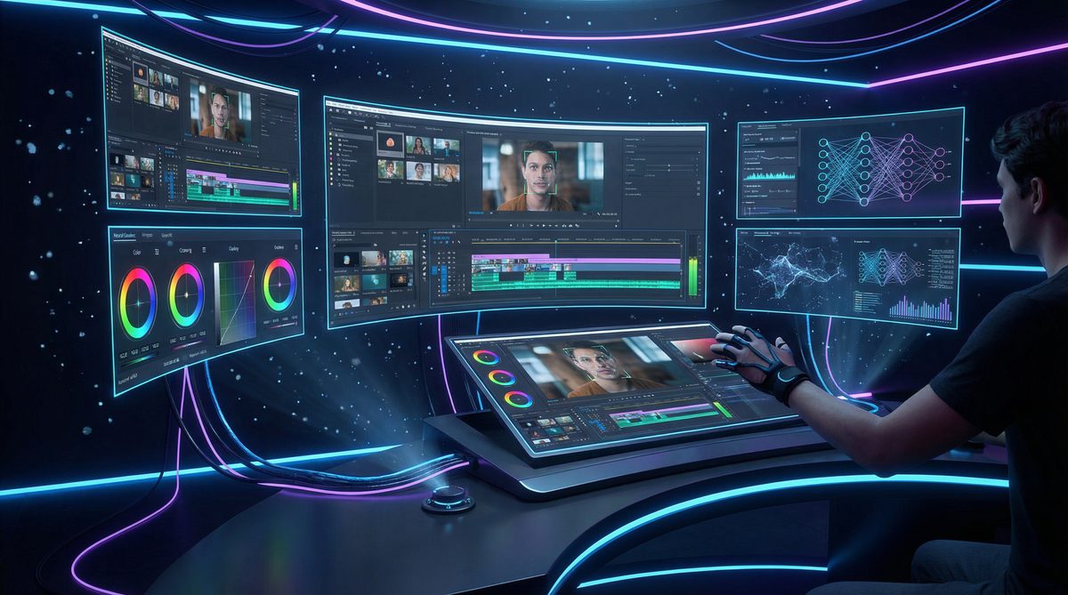 17c一起草AI视频编辑工作台